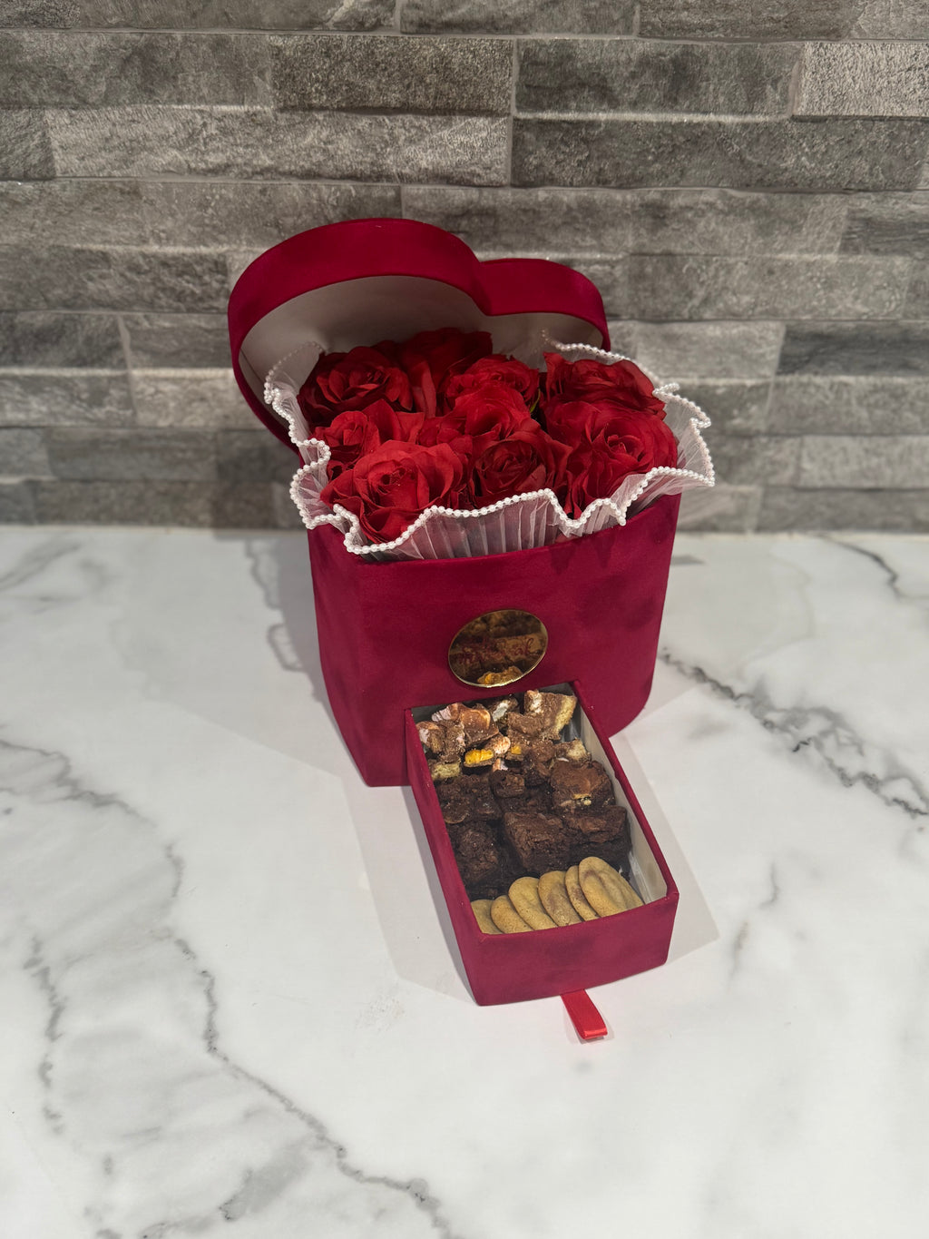 Floral Heart Eid Treat Box