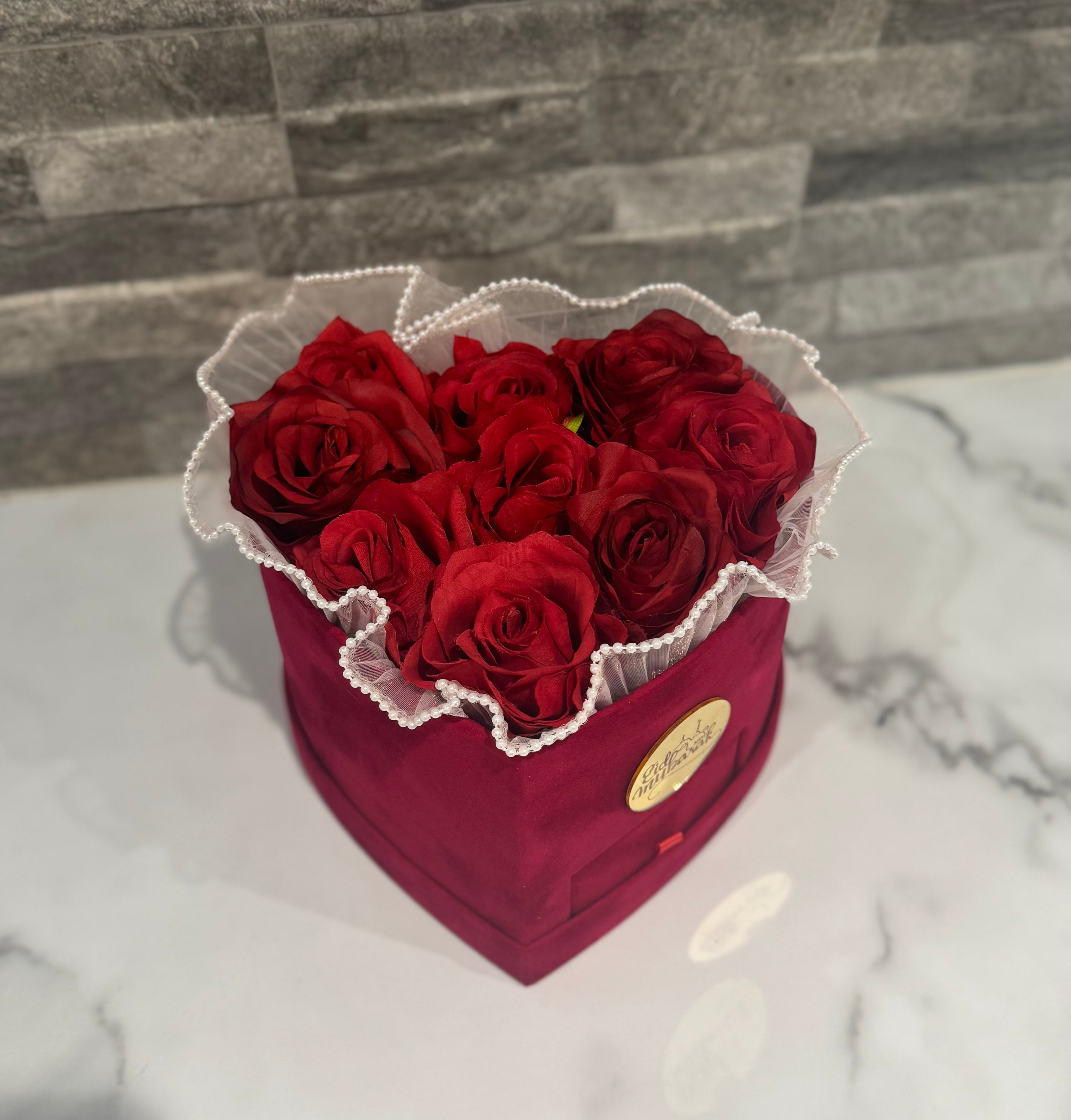 Floral Heart Eid Treat Box