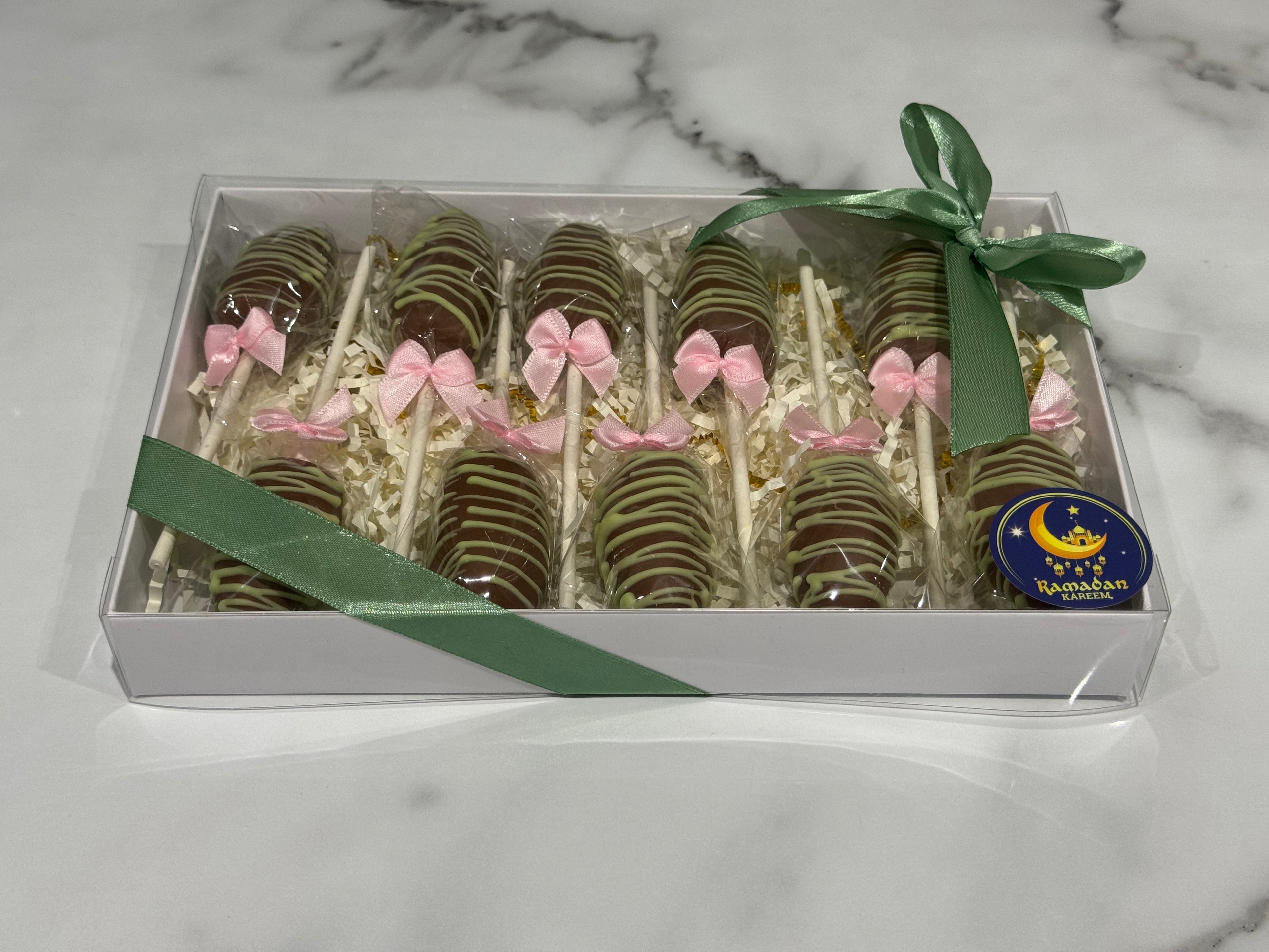 Luxury Chocolate Date Pops