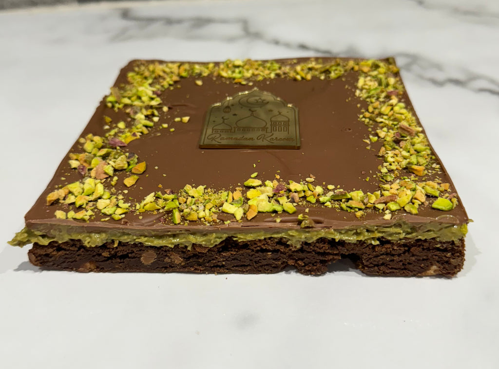 Dubai Chocolate Brownie Slab