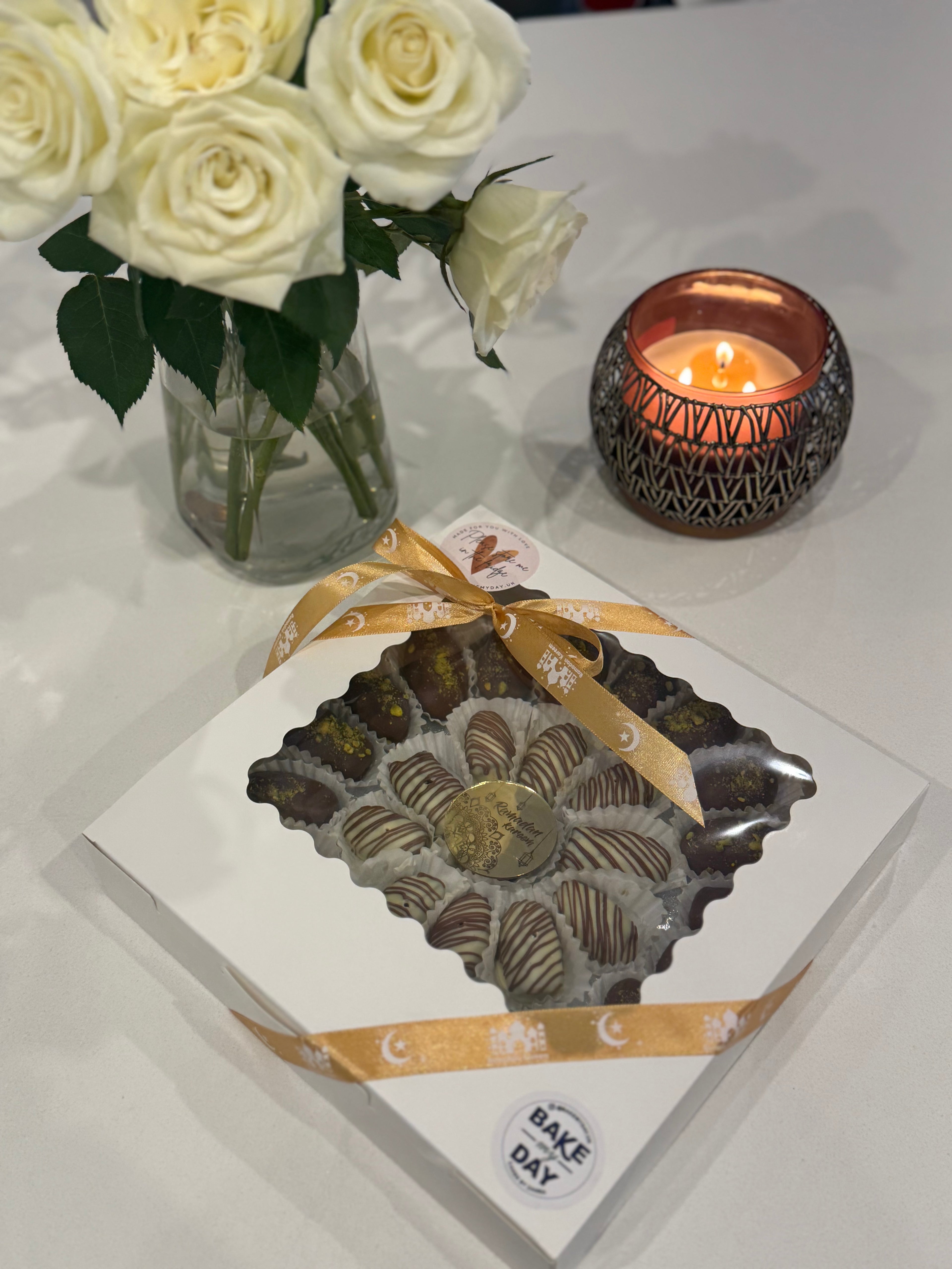 Luxury Chocolate Date Platter - Large