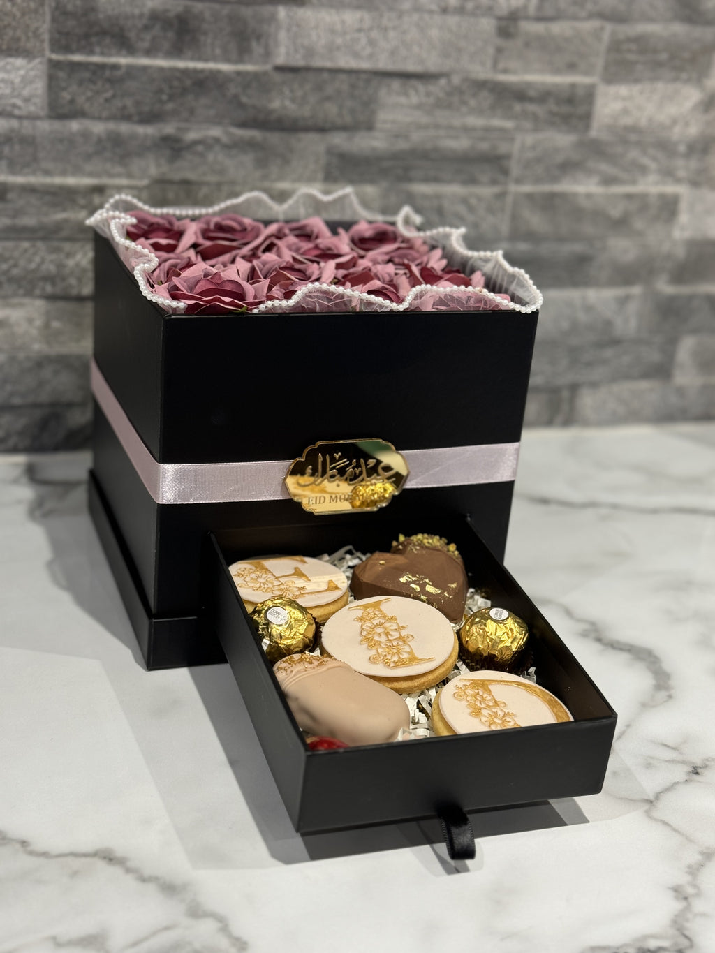 Floral Square Eid Treat Box