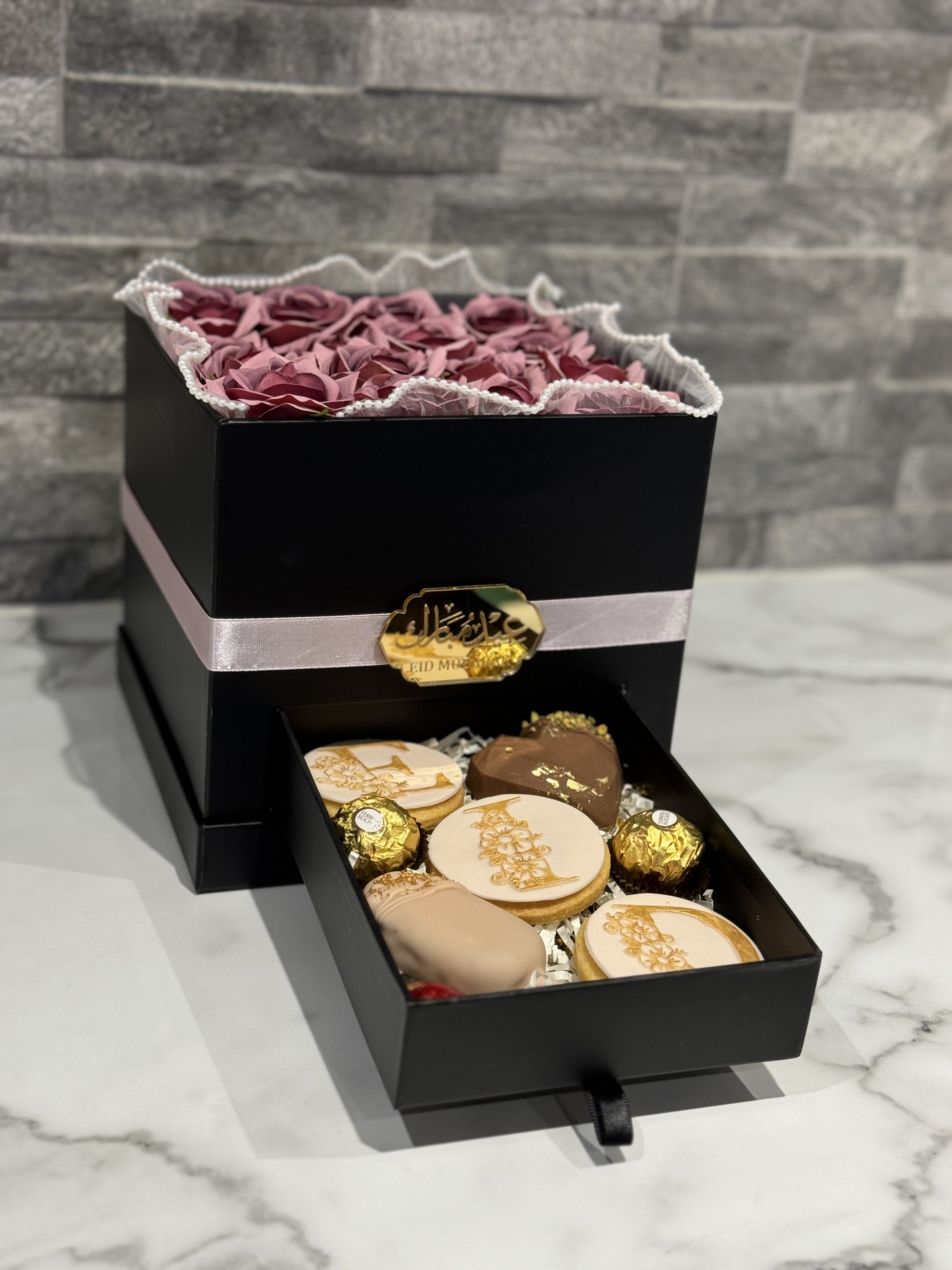 Floral Square Eid Treat Box