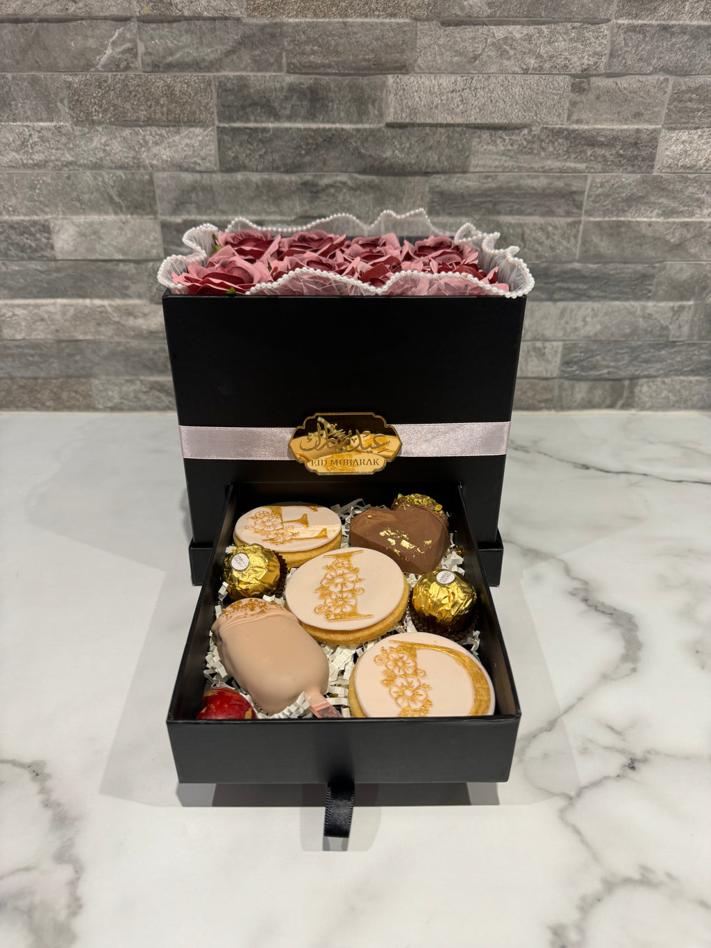 Floral Square Eid Treat Box